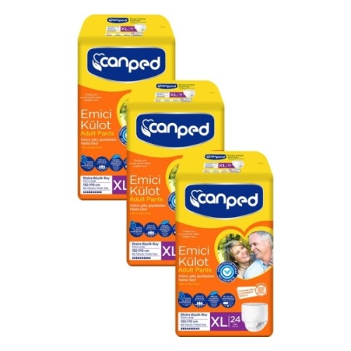 Canped Emici Külot Extra Büyük Boy Large 72 li